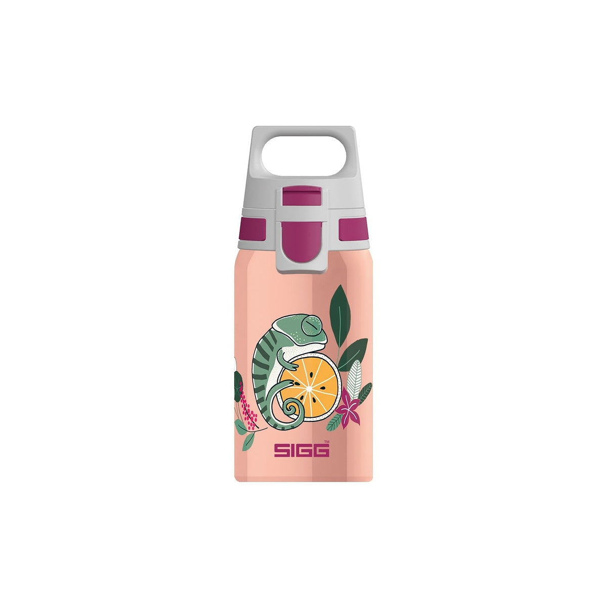 Sigg Shield One dětská láhev na pití 500 ml, flora, 9000.90