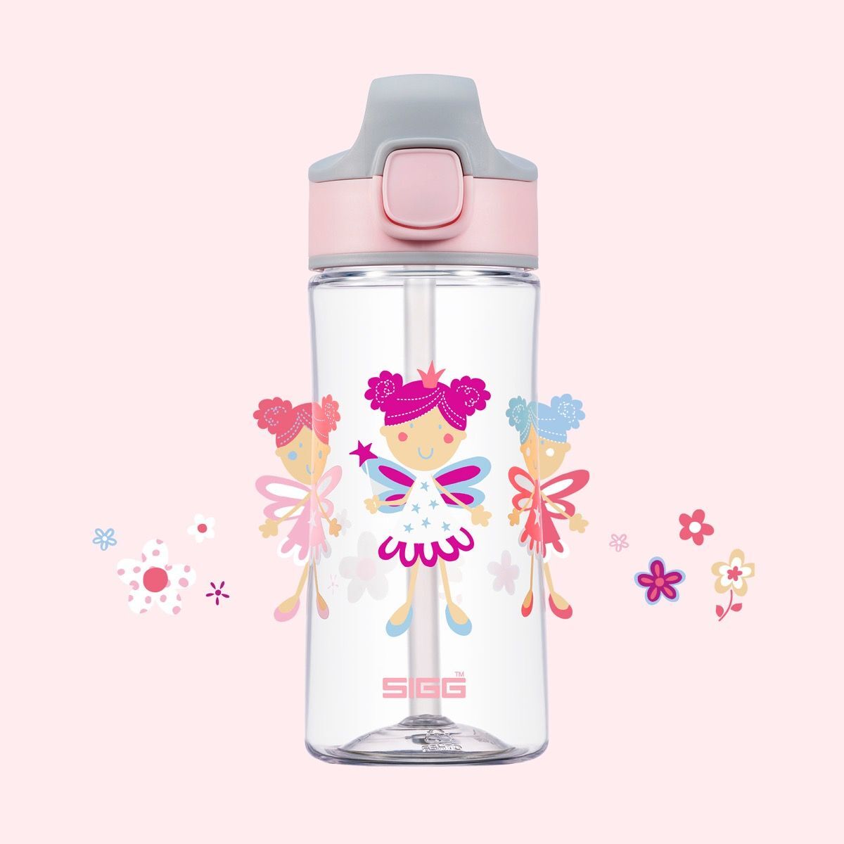 Sigg Miracle detská fľaša na pitie 450 ml, víla kamarátka, 8731.70