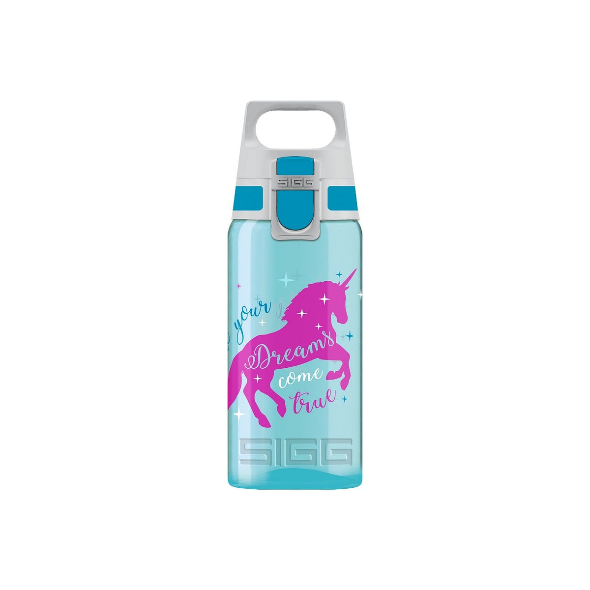 Sigg Viva One detská fľaša na pitie 500 ml, jednorožec, 8686.60