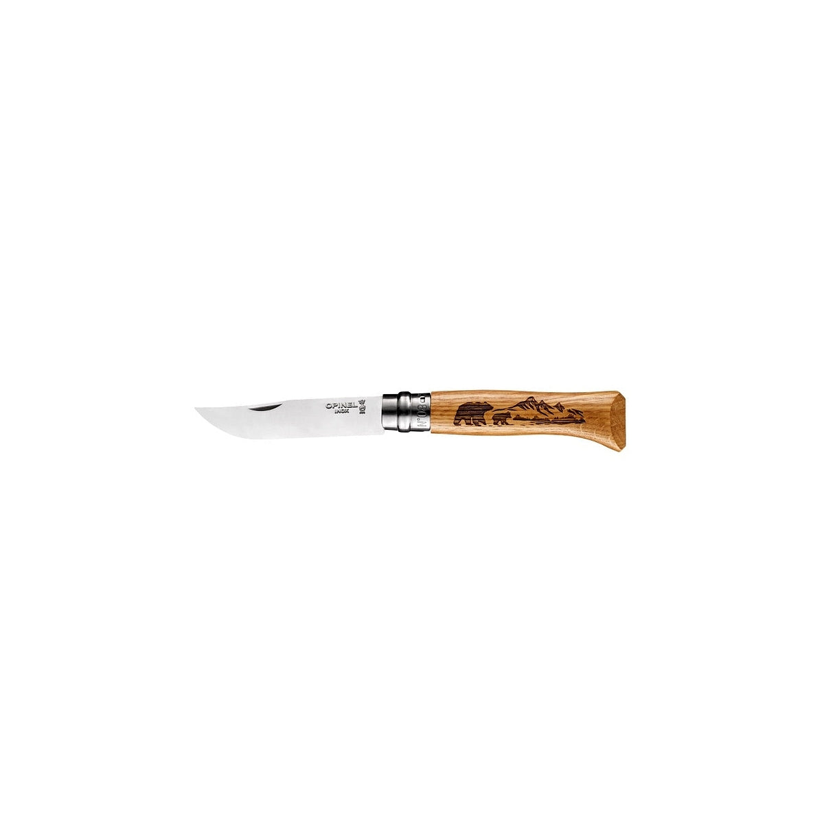Opinel Animalia America Bear N°08 zatvárací nôž 8,5 cm, 002628