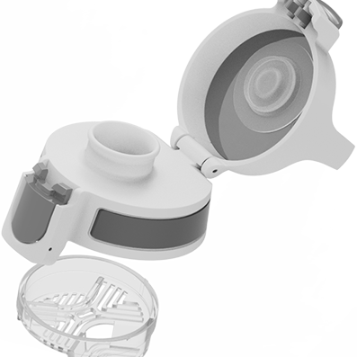 Sigg Total Clear One MyPlanet drinking bottle 1,5 l, anthracite, 6041.50