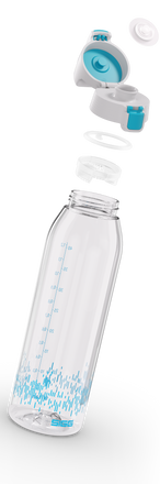 Sigg Total Clear One MyPlanet fľaša na pitie 1,5 l, aqua, 6041.60