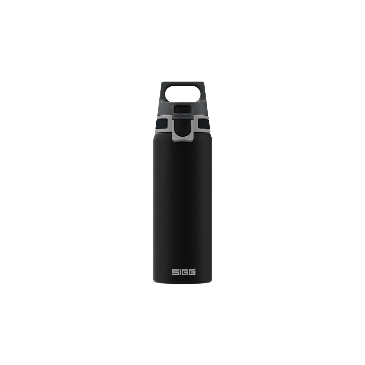 Sigg Shield One fľaša na pitie z nehrdzavejúcej ocele 750 ml, čierna, 8992.30