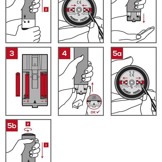 Peugeot Zeli sada elektrických mlýnků na pepř a sůl 14 cm, 2/28480