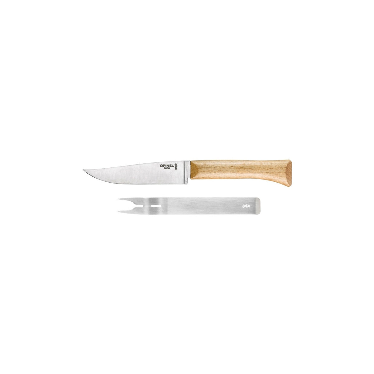 Súprava noža a vidličky na syr Opinel 12,5 cm, 001834