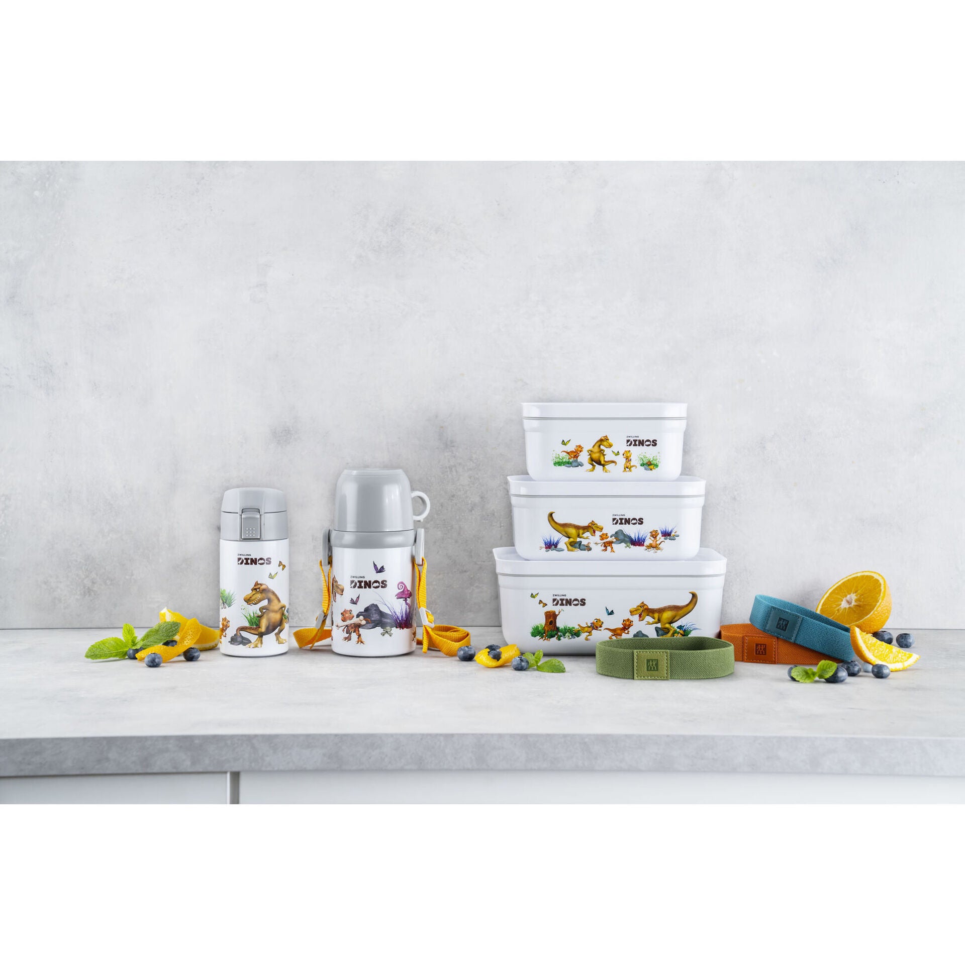 Zwilling Fresh & Save Dinos Detský vákuový box na obed, plast S 0,5 l, 36814-501