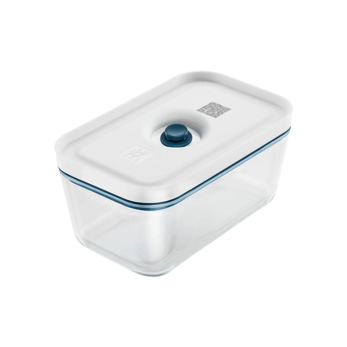 Vákuová dóza na potraviny Zwilling Fresh & Save, sklo M 0,9 l, morská modrá, 36801-302