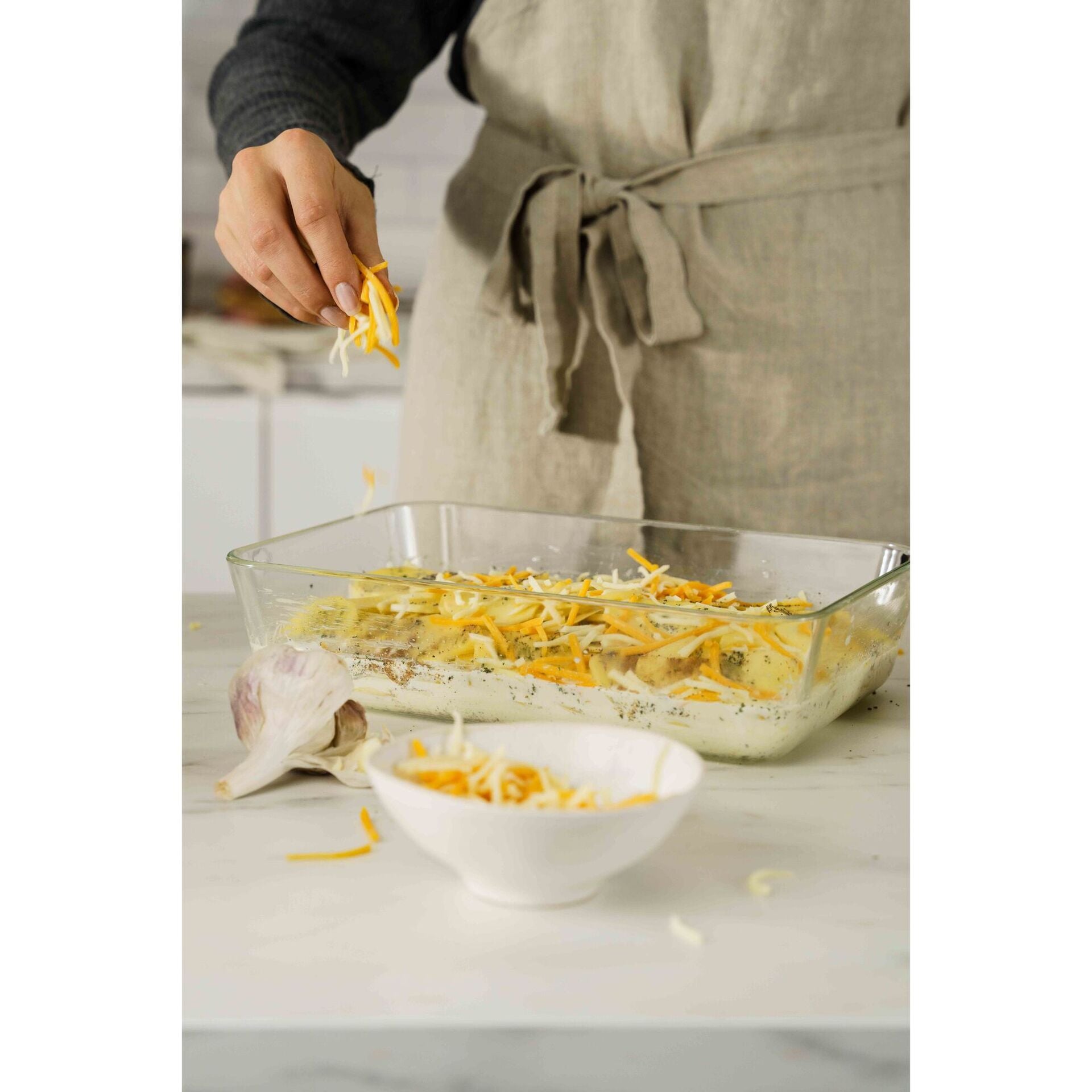 Vákuová dóza na potraviny na pečenie Zwilling Fresh & Save, sklo 2,85 l, morská modrá, 36801-304