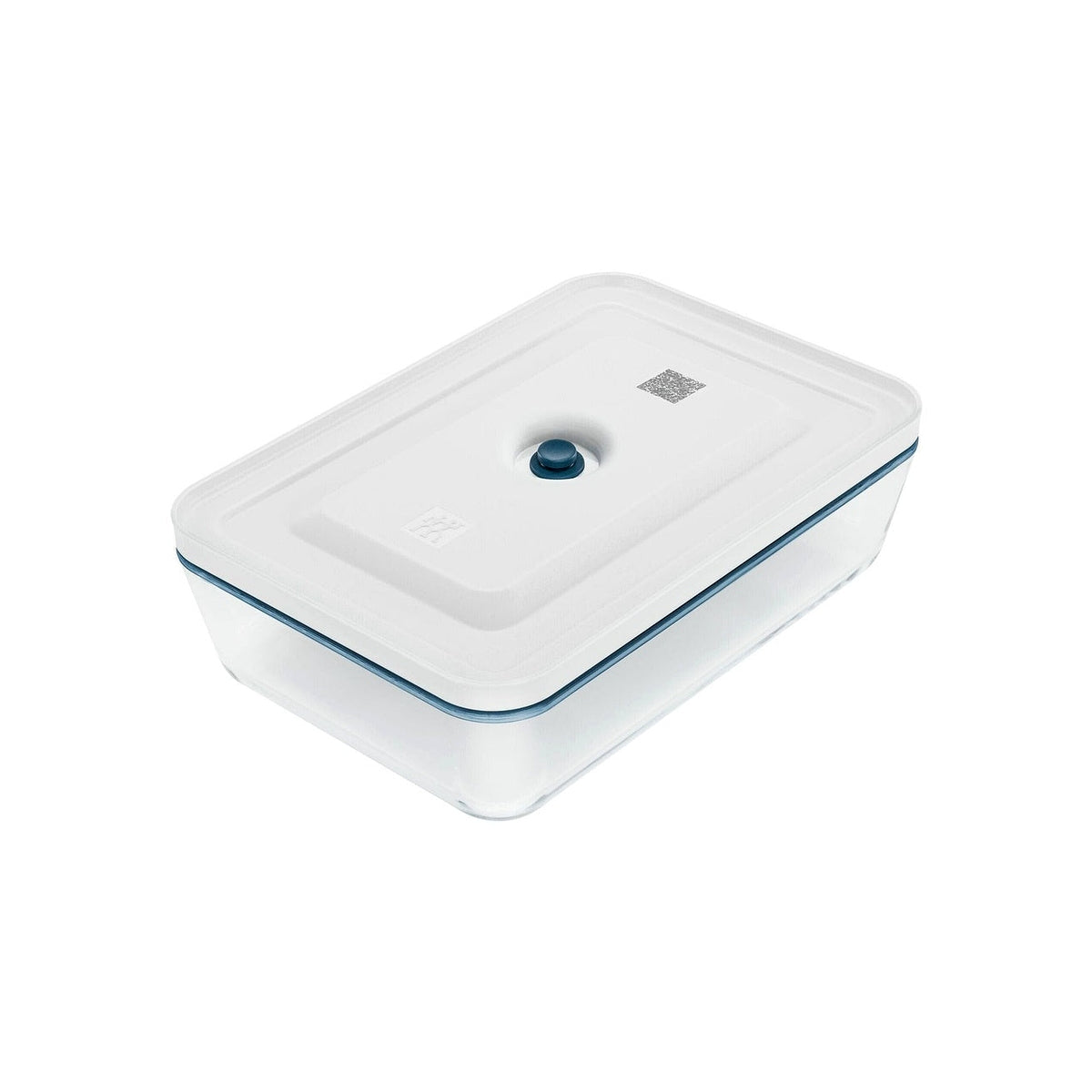 Zwilling Fresh & Save zapékací vakuovací dóza na potraviny, skleněná 2,85 l, mořská modř, 36801-304