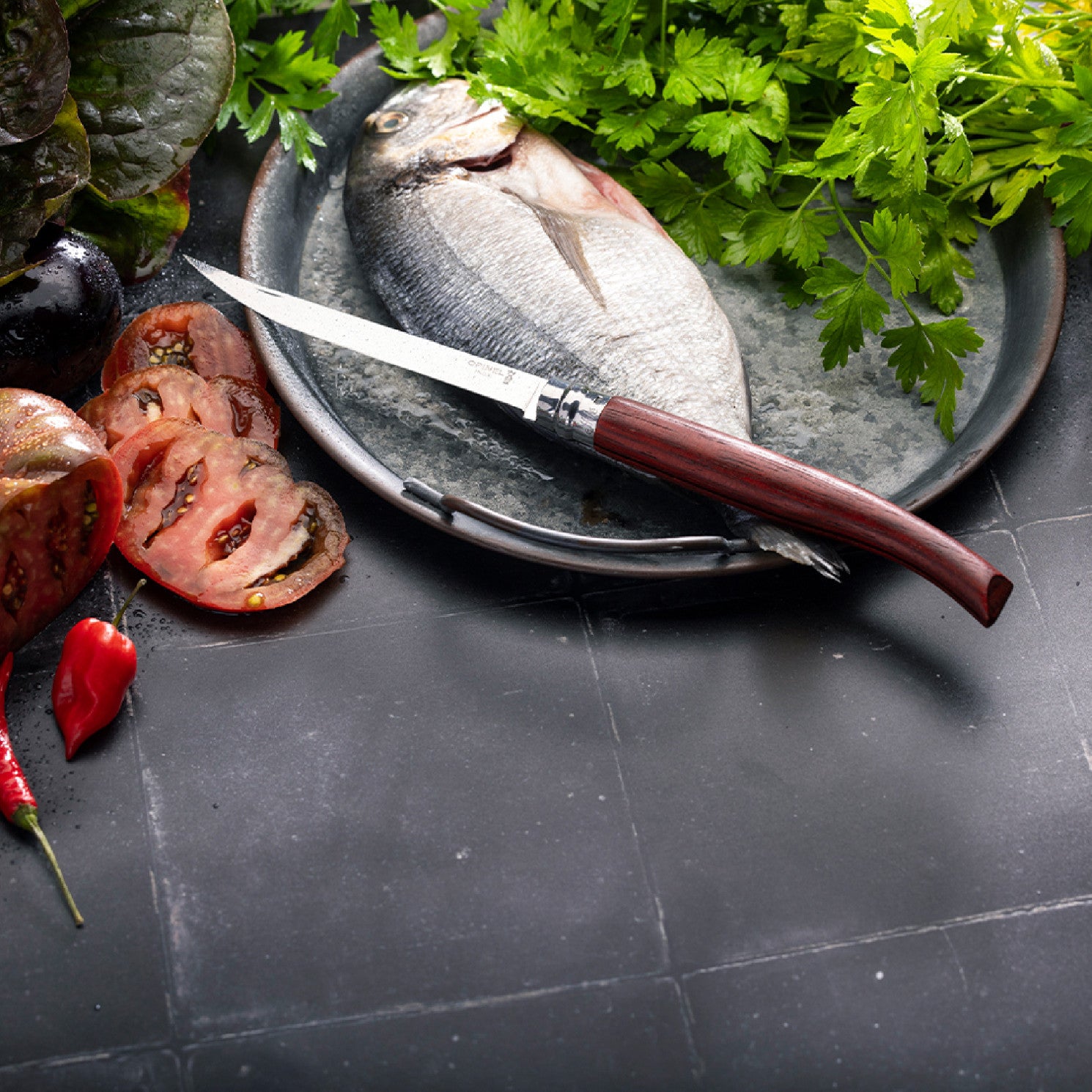 Opinel Effilé Padouk N°12 zavírací nůž 12 cm, 002556