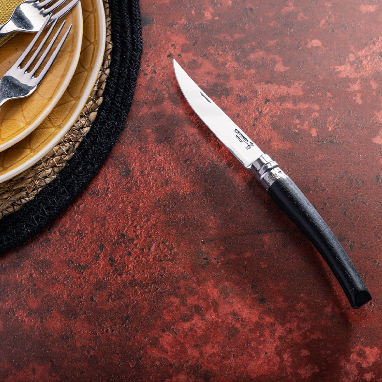 Zatvárací nôž Opinel Effilé Ebony N°10 10 cm, 002566