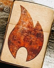 Zippo broušená mosaz