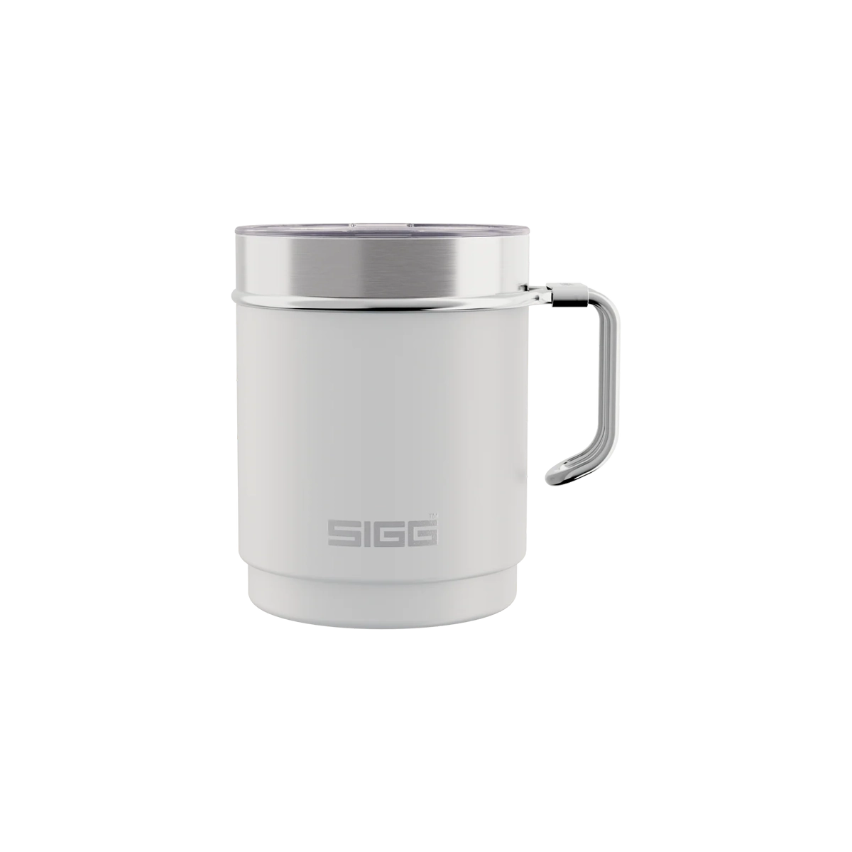Termohrnček Sigg Travel z nerezovej ocele 360 ml, snehovo biely, 6053.70
